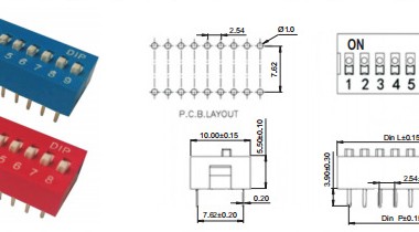 dip撥動(dòng)開關(guān)應(yīng)用