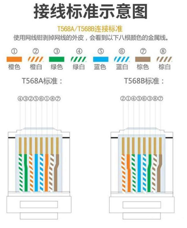 水晶頭T568A標(biāo)準(zhǔn)和T568B標(biāo)準(zhǔn)接線示意圖.jpg