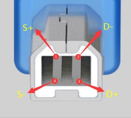 常見幾種USB（母座）接口引腳定義