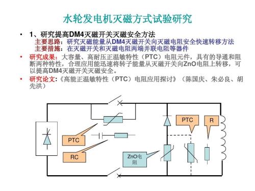 發(fā)電機(jī)滅磁開關(guān)的功能