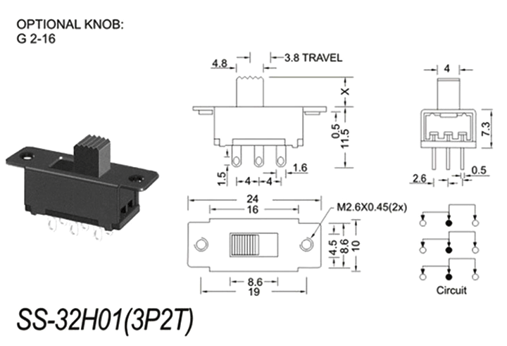 SS-32H01/03撥動(dòng)開(kāi)關(guān)多少錢(qián)一個(gè)？