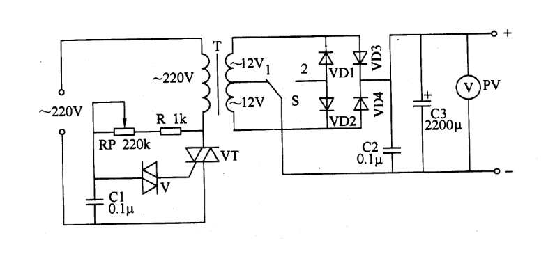 穩(wěn)壓電源電路